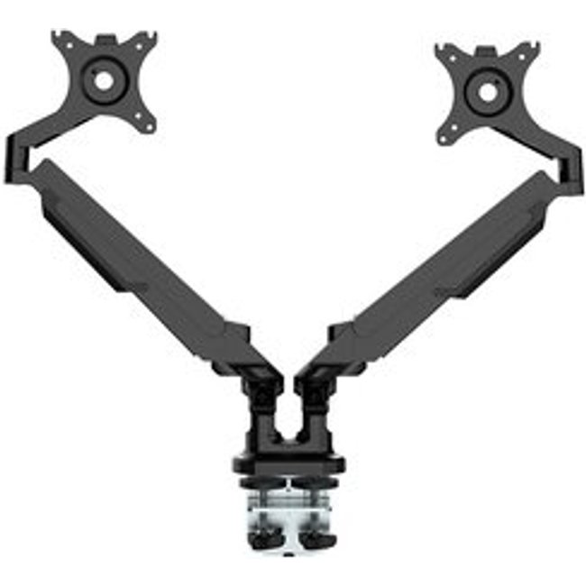 Suporte de Mesa Articulado para 2 Monitores de 17" a 32" FlexiSpot MA8D2, Ajustes com Pistão a Gás, VESA, Preto - MA8D2B