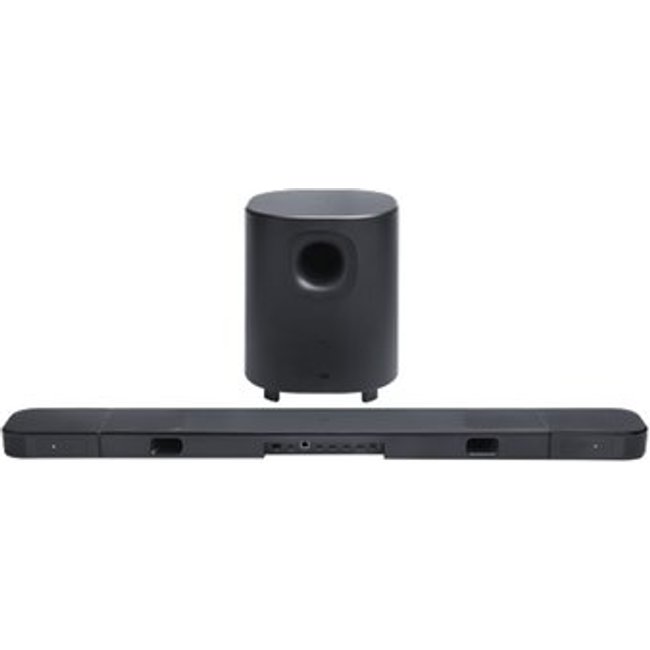 Soundbar JBL Bar 1000, Bluetooth, 440W, com Subwoofer, 7.1.4 Canais, Dolby Atmos, Preta - JBLBAR1000M2BLKBR