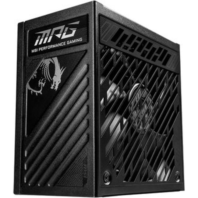 Fonte MSI MPG A1000G Silent PCIE5 II, 1000W, 80 Plus Gold, Modular, PFC Ativo, Com Cabo, Preto - MPGA1000GSPCIE5IIS