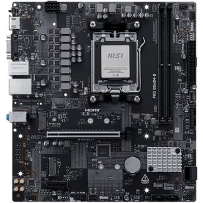Placa-Mãe MSI PRO B840M-B, AMD B840, DDR5, Preto - PRO B840M-B