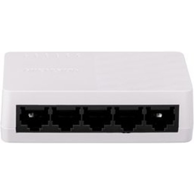 Switch Hikvision DS-3E0505D-O, 10/100/1000Mbps, Gigabit Ethernet, 5 Portas - 025602-5