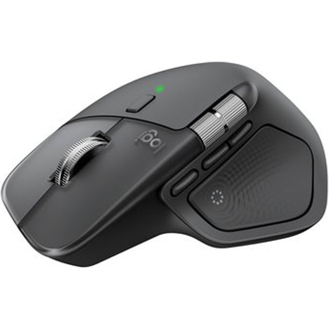 Mouse Sem Fio Logitech MX Master 4, Sensação Tátil do Haptic Feedback, USB-C, Bluetooth, Grafite - 910-007565