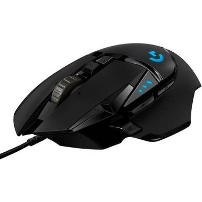 Mouse Gamer Logitech G502 HERO com RGB LIGHTSYNC, Ajustes de Peso, 11 Botões Programáveis, Sensor HERO 25K - 910-005550