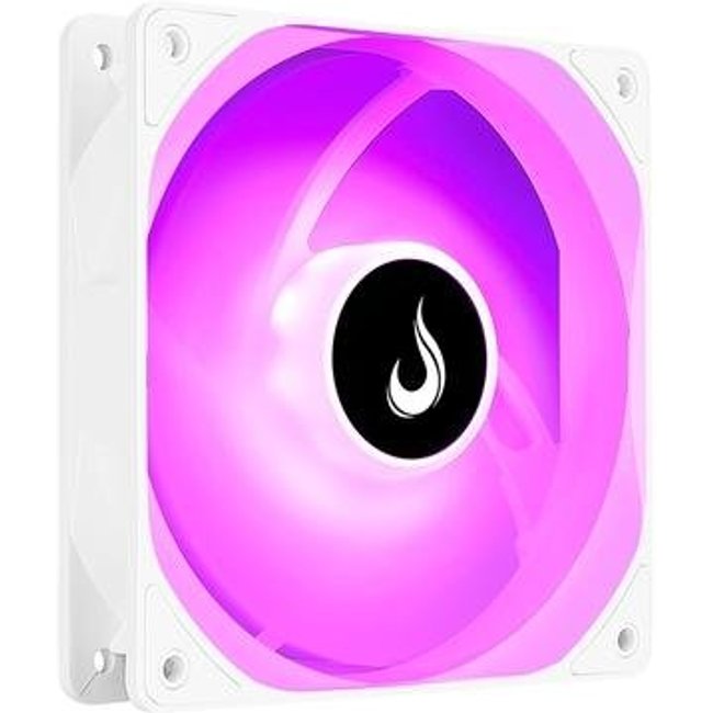 Ventoinha Rise Mode Motherboard Frost 12v, 120mm, RGB, Branco - RM-MB-02-12V