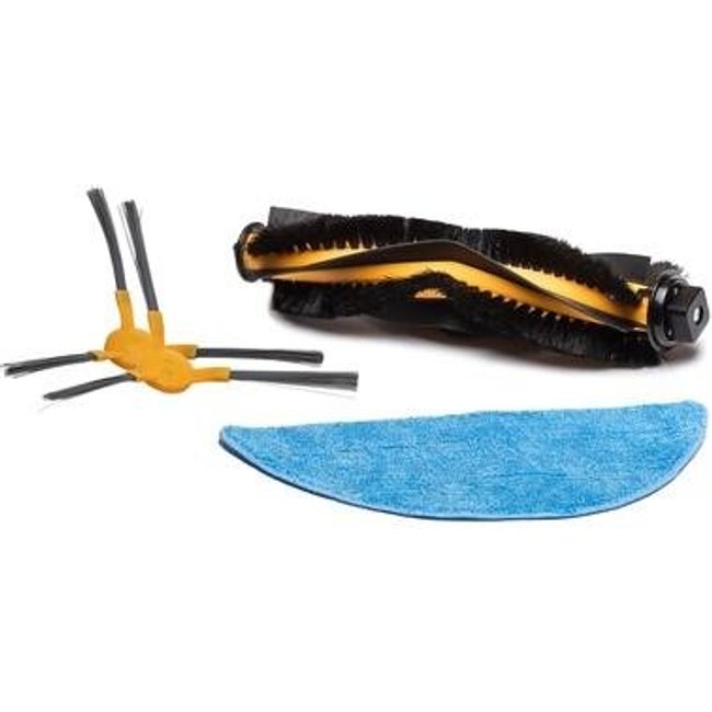 Kit reposição para Robô Aspirador KABUM! smart 500/700 - 1 Escova Rotativa + 1 Pano de Limpeza + 1 Par de Escovas Laterais - KSHPR209