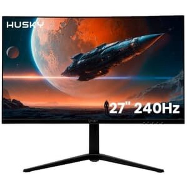 Monitor Gamer Husky Blizzard 27' LED Full HD, 240Hz, 1ms, HDMI e DisplayPort, 99% sRGB, Adaptive Sync, Ajuste de Altura - HGMT006