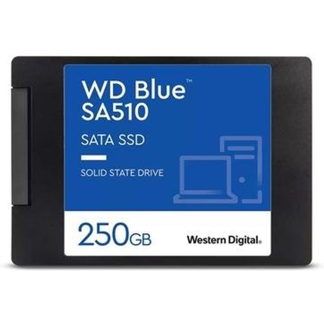 SSD SanDisk, 250GB, SATA III, 2.5", Leitura: 555MB/s, Gravação: 440MB/s, Preto - WDS250G3B0A