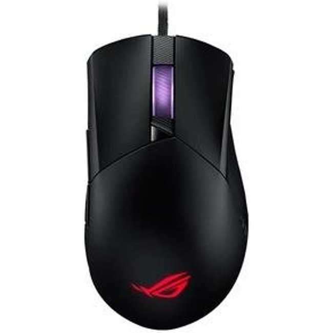 Mouse Gamer Asus ROG Gladius III, RGB, 19.000 DPI, 6 Botões Programáveis, Preto - 90MP0270-BMUA00
