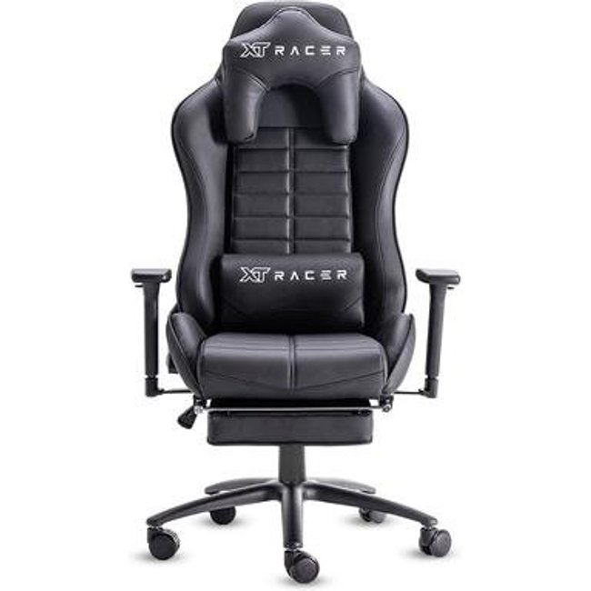 Cadeira Gamer XT Racer Platinum W Series, Até 120kg, Com Almofadas, Reclinável, Descanso de Braço 3D, Preto - XTR-010