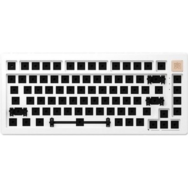 Base de Teclado Mecânico Akko MOD006, Hot Swappable DIY kit com Estrutura de Montagem de Gaxeta, Branco Pérola - 6925758617925