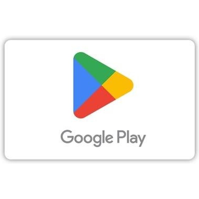 Gift Card Google Play: 30 Reais - Cartão Presente Digital