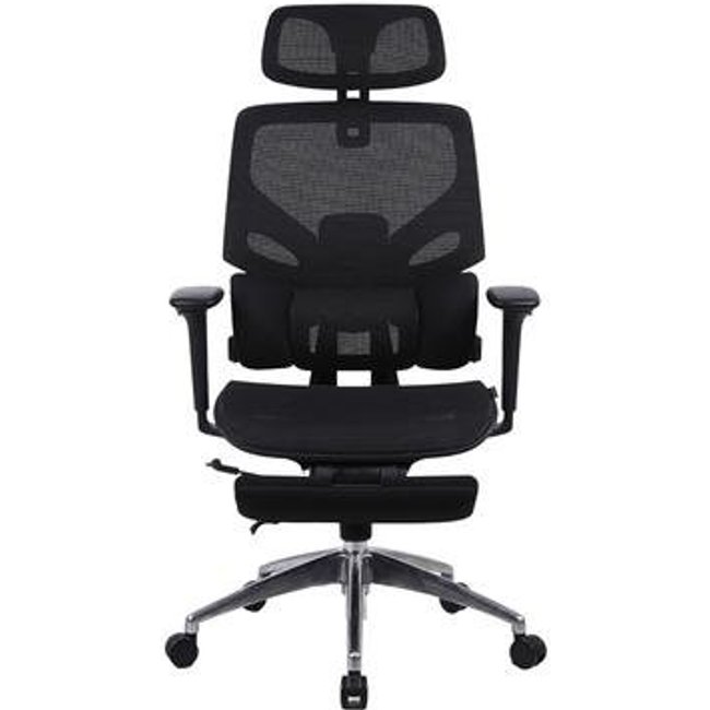 Cadeira Office XT-Office Presidente NR17, Até 130kg, Braço 4D, Ajustável, Preto - XTO-008
