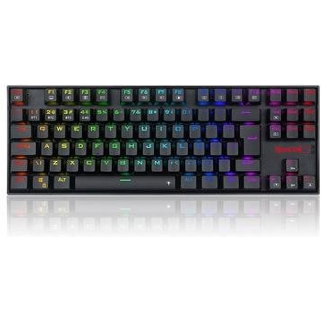 Teclado Sem Fio Mecânico Gamer Redragon Kumara Pro, RGB, Wireless e Bluetooth, Switch Blue, Preto - K552RGB-BRS-B (PT BLUE)