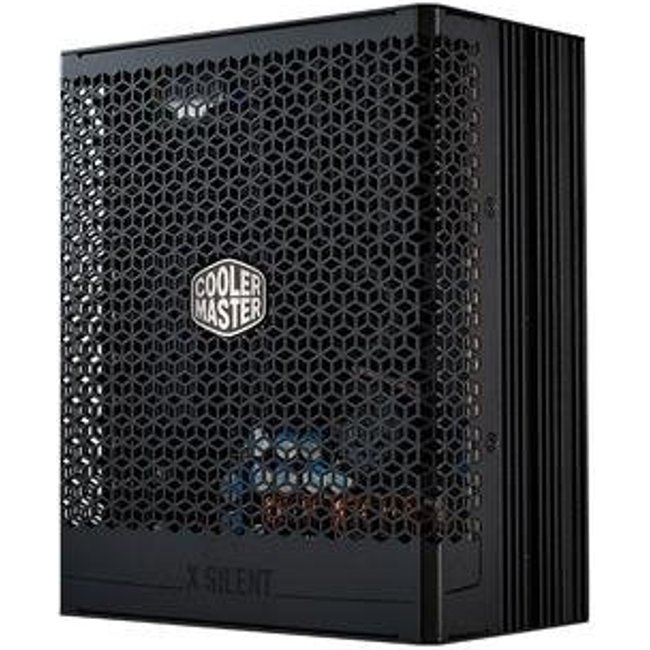 Fonte Cooler Master X Silent Edge Platinum 850, 850W, 80 Plus Platinum, PFC Ativo, Sem Cabo, Preto - MPS-8501-AFAP-BBR