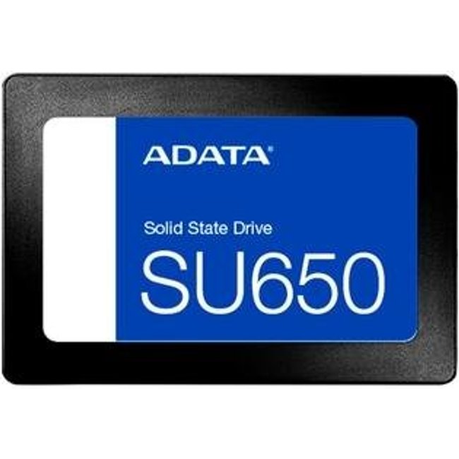 SSD Adata SU650, 2TB, SATA III, 2.5", Leitura: 540MB/s, Gravação: 450MB/s, Preto - ASU650SS-2TT-R