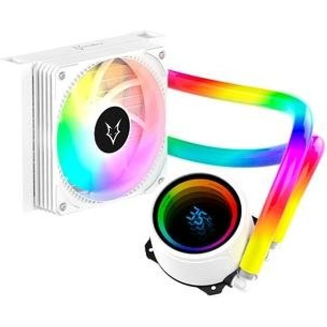 Water Cooler Husky Icy Comet, Iluminação ARGB, 120mm, AMD e Intel, Branco - HWT550BR