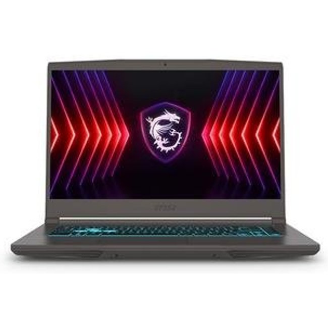 Notebook Gamer MSI Thin A15 AMD Ryzen 5-7535HS, 8GB RAM, SSD 512GB, 15.6" IPS FHD 144Hz, RTX 2050, Win 11H, Cinza - 9S7-16RK11-282
