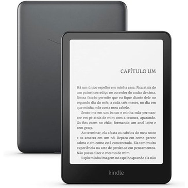 Kindle Paperwhite Amazon 7", 32GB, Tela antirreflexo, Bateria que dura semanas, À Prova d'água, Preto - B0CFPHTMDX