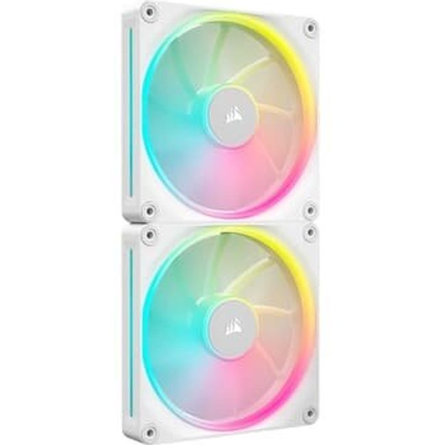 Kit com 2 Ventoinhas Corsair LX RGB Series, iCUE LINK LX140, 140mm, Branco - CO-9051032-WW