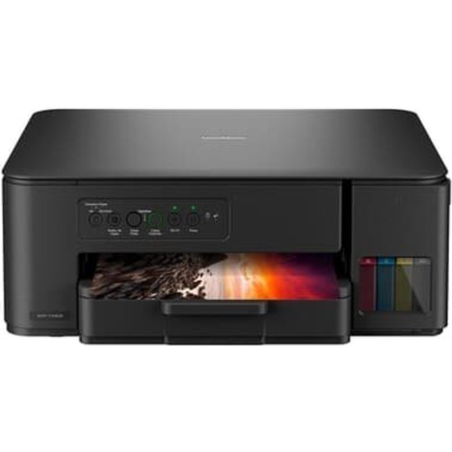 Impressora Brother Multifuncional, Tanque De Tinta, Wi-Fi, USB 2.0, Bivolt, Preto - DCPT430W