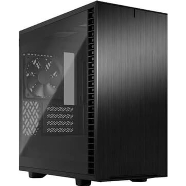 Gabinete Gamer Fractal Design Define 7 Mini, mATX, Lateral em Vidro, Preto - FD-C-DEF7M-01
