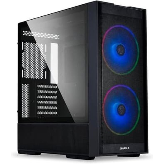 Gabinete Gamer Lian Li Lancool 206 RX, Mid Tower, ARGB, ATX, Lateral em Vidro Temperado, Preto - LANCOOL 206RX