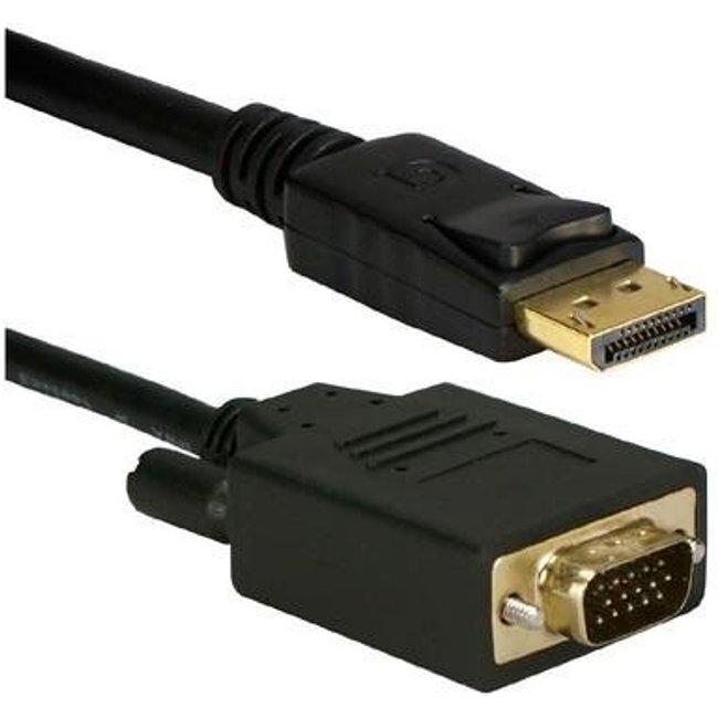 Cabo Adaptador Displayport Macho x VGA Macho MD9, 1.8 Metros - 7729