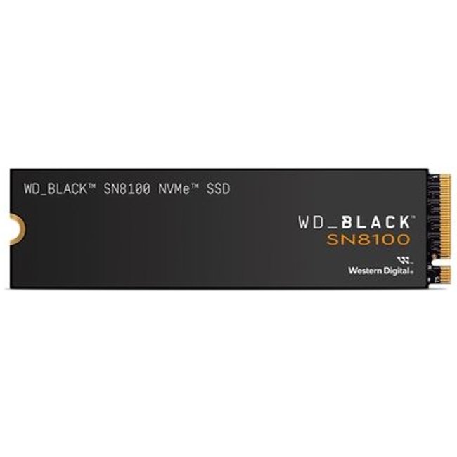 SSD WD_BLACK SN8100 NVMe 2TB, M.2 2280 PCIe GEN4X4, Leitura:14.900 MB/s, Gravação: 14.000 MB/s - WDS200T1X0M