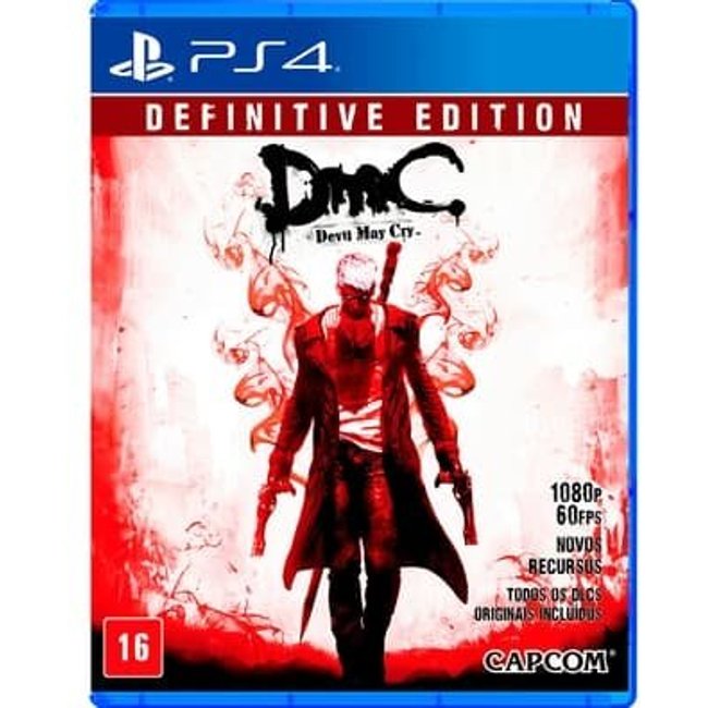 Jogo DmC Devil May Cry Definitive Edition, PS4 - CP000015PS4