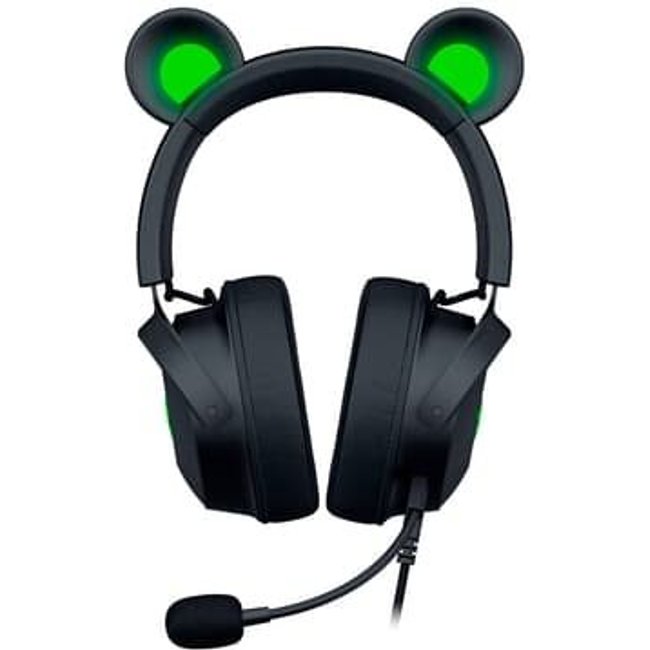 Headset Gamer Razer Kraken Kitty V2 Pro, RGB, USB, Preto - RZ0404510100