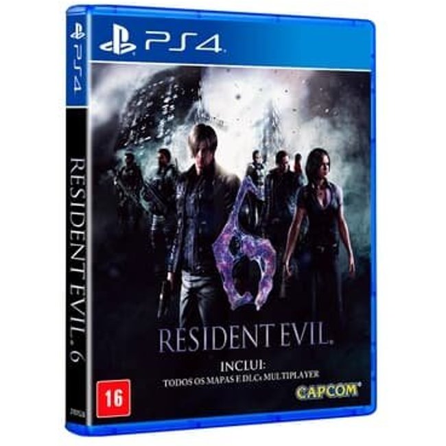 Jogo Resident Evil 6, PS4 - CP000023PS4