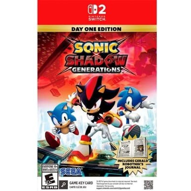 Jogo Sonic x Shadow Generations, Nintendo Switch 2 - SG000089NSW