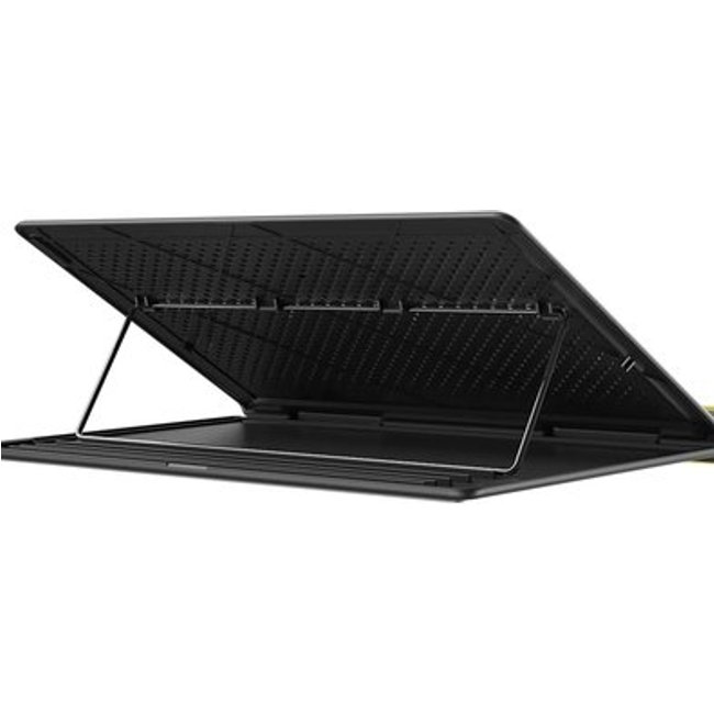 Suporte para Notebook Baseus Let's Go Mesh, com Ajuste de Altura, Cinza e Amarelo - SUDD-GY
