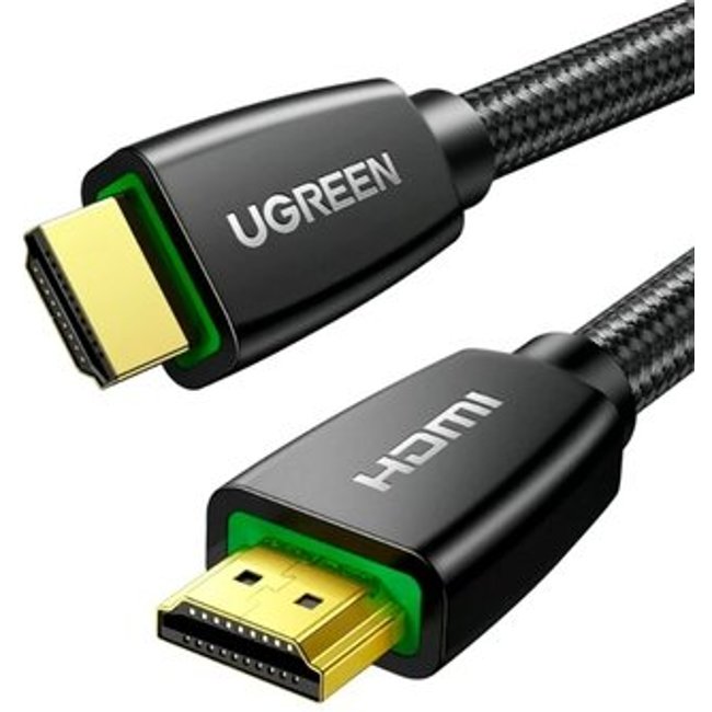 Cabo HDMI Ugreen, 4K, 1m, Preto - UG-40408
