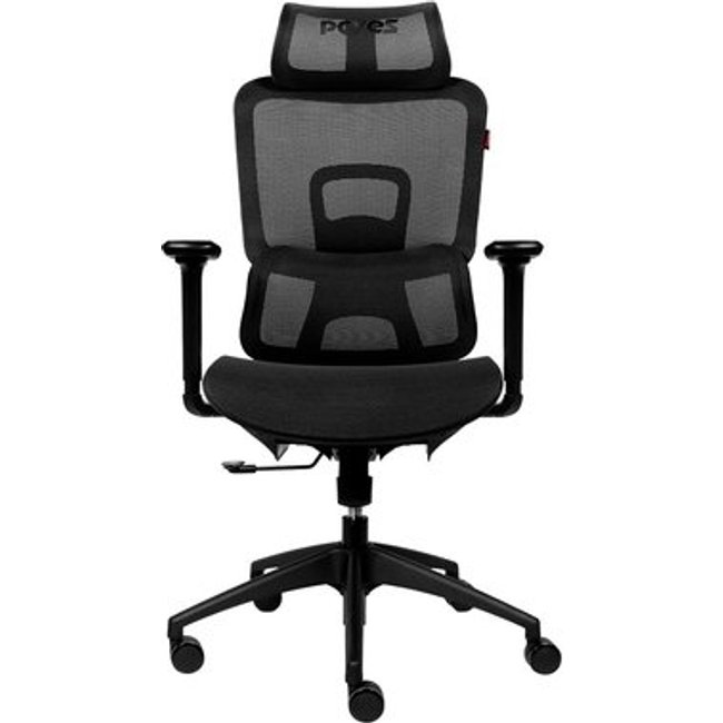 Cadeira Office PCYES, Ms5, Até 150Kg, Reclinável, Malha Mesh, Preta - Pcoms5B
