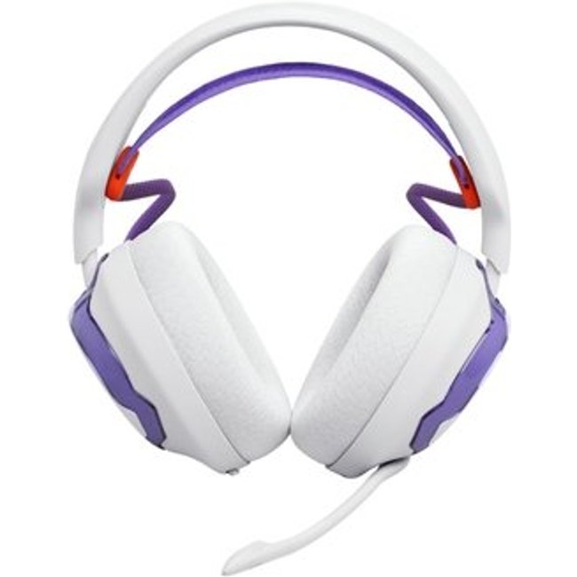 Headset Gamer Sem Fio JBL Quantum 650, Com Microfone, Branco - JBLQTUM650WHT