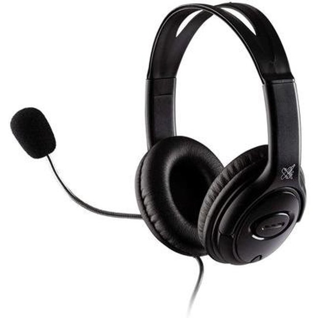 Headset MaxPrint Basic, USB 2.0, Preto - 6013322