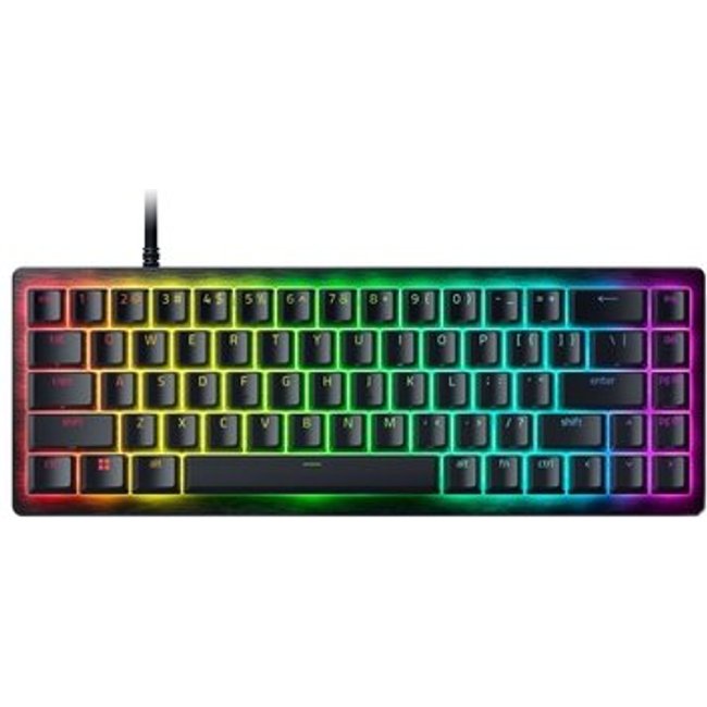 Teclado Magnético Gamer Razer Huntsman V3 HE Mini 65%, 8KHz, Rapid Trigger, USB-C, RGB, Preto - RZ03-05930200