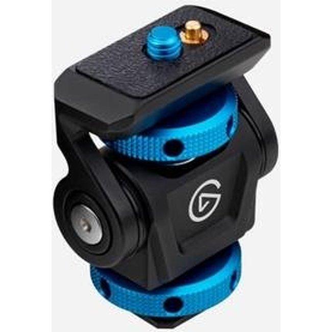 Suporte Premium para Equipamento Audiovisual Elgato Cold Shoe, Preto e Azul - 10AAR9901