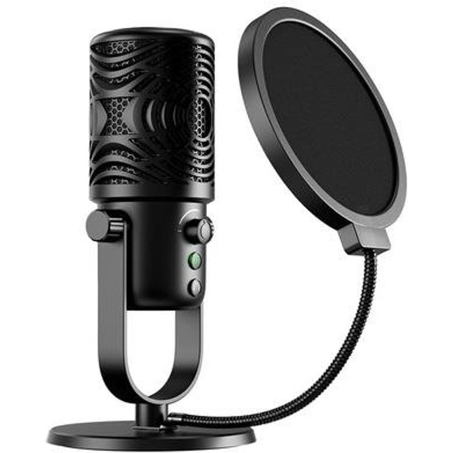 Microfone Condensador OneOdio FM1-T, Cardioide, Preto - FM1-T