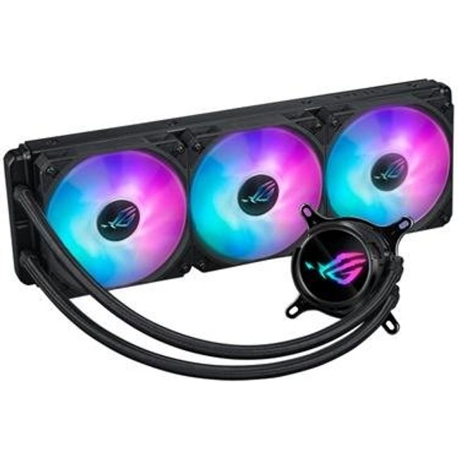 Water Cooler Asus ROG Strix LC III 360, ARGB, 360mm, AMD/Intel, Preto - 90RC00T1-M0UAY0