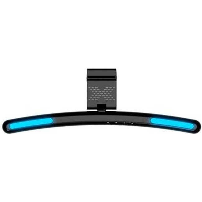 Luminária Led para Monitor Rise Mode Lumina 39cm RGB, monitores 27" a 31,5" polegadas, Curvo, Preto - RM-LMC-39-B-RGB