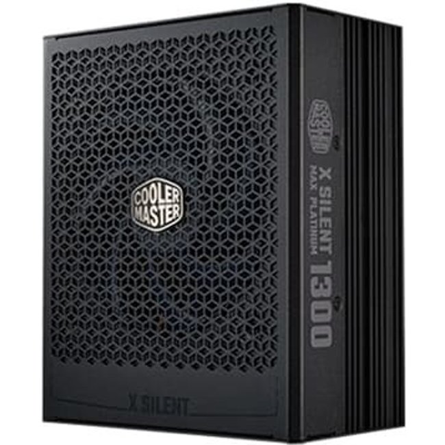 Fonte Cooler Master X Silent Max Platinum 1300, 1300W, 80 Plis Platinum, PFC Ativo, Sem Cabo, Preto - MPS-D001-AFAP-BBR