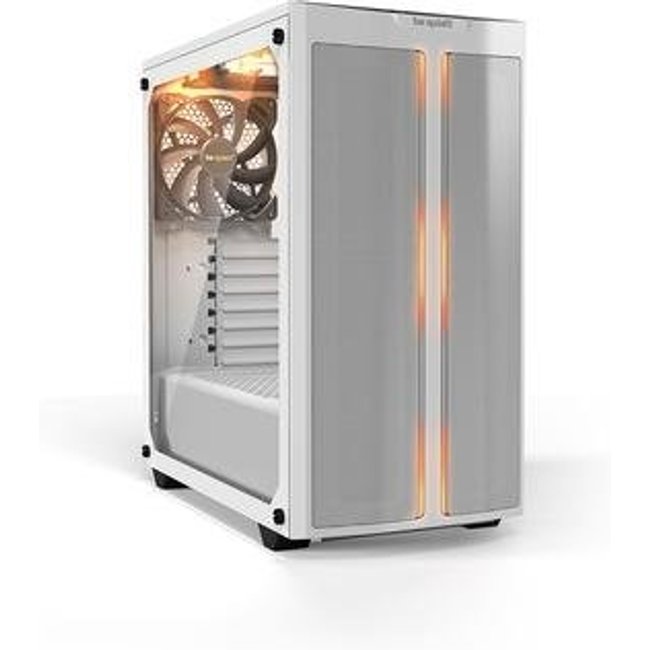 Gabinete Gamer Be quiet! Pure Base 500DX, Mid Tower, RGB, ATX, Lateral em vidro temperado, Com 3 Ventoinhas, Branco - BGW38