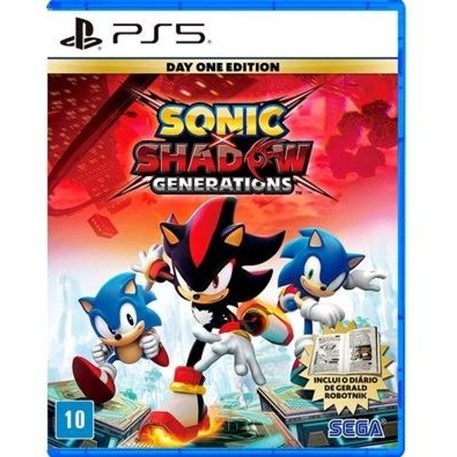 Jogo Sonic X Shadow Generations, PS5 - SG000085PS5