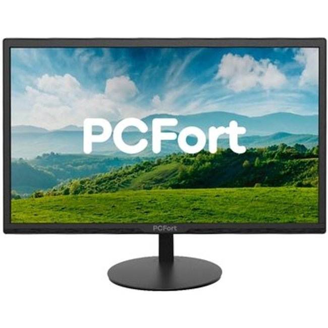 Monitor PCFort 20", HD, 60Hz, VGA e HDMI, Preto - F2030
