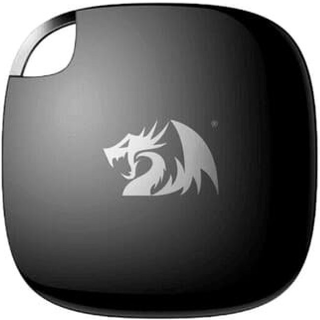 SSD Externo Redragon Ignis, 1TB, USB-A e USB-C, Portátil, Leitura 450 MB/s, Preto - ED-204