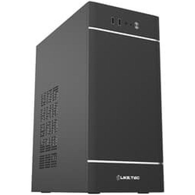 Gabinete Liketec Office The Rock, Mid Tower, Sem FANs, Preto - LC-MT-ROCK-2118