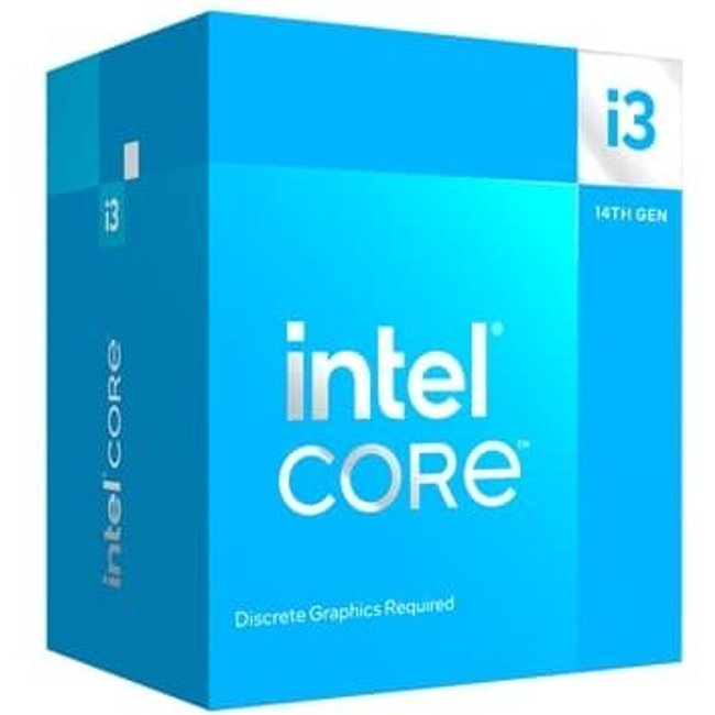 Processador Intel Core i3-14100F, até 4,70 GHz, Cache 12MB,-Núcleos 4, Threads 8 - BX8071514100F