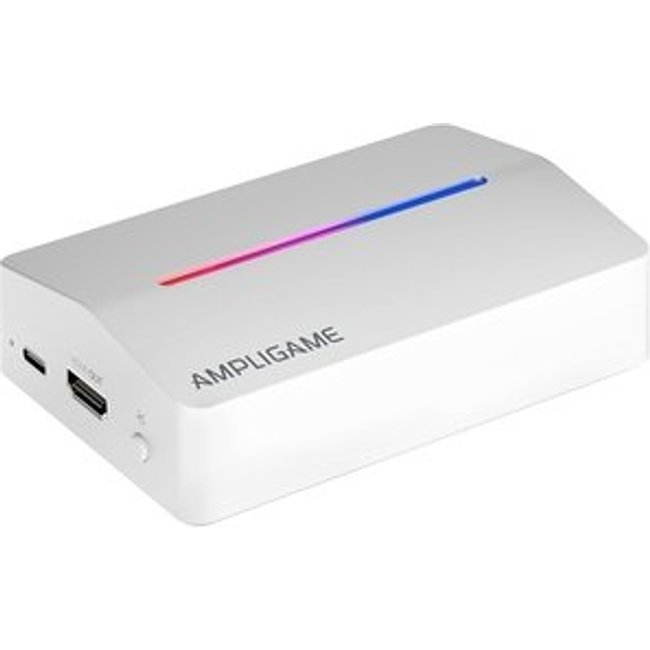 Placa de Captura Fifine V3, 1080p 60FPS, com Loop-out 4K, USB 3.0, RGB, Branca - V3W